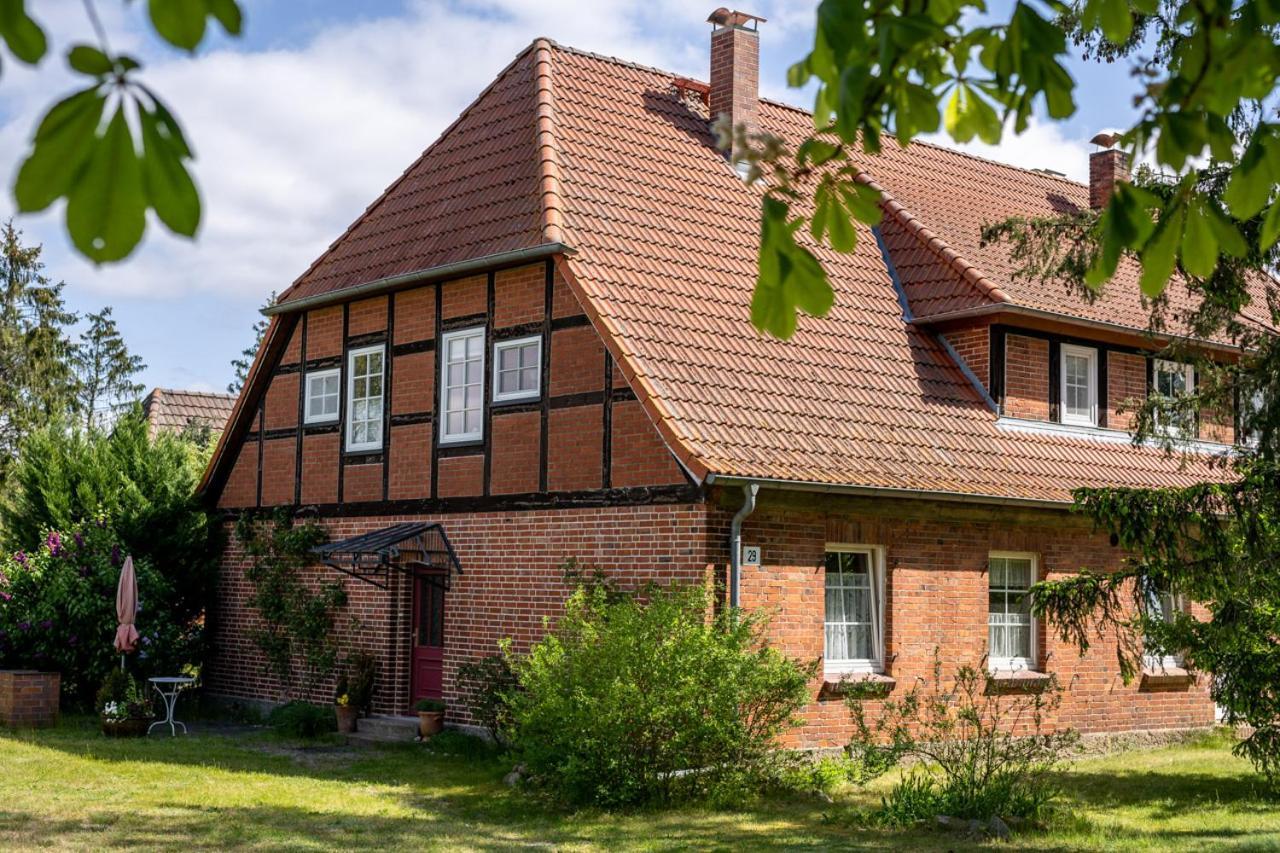 Ferienwohnung 1 Im Landhaus Am Wildpark Boek Exterior foto